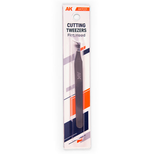 AK Interactive: Cutting Tweezers Flat Head