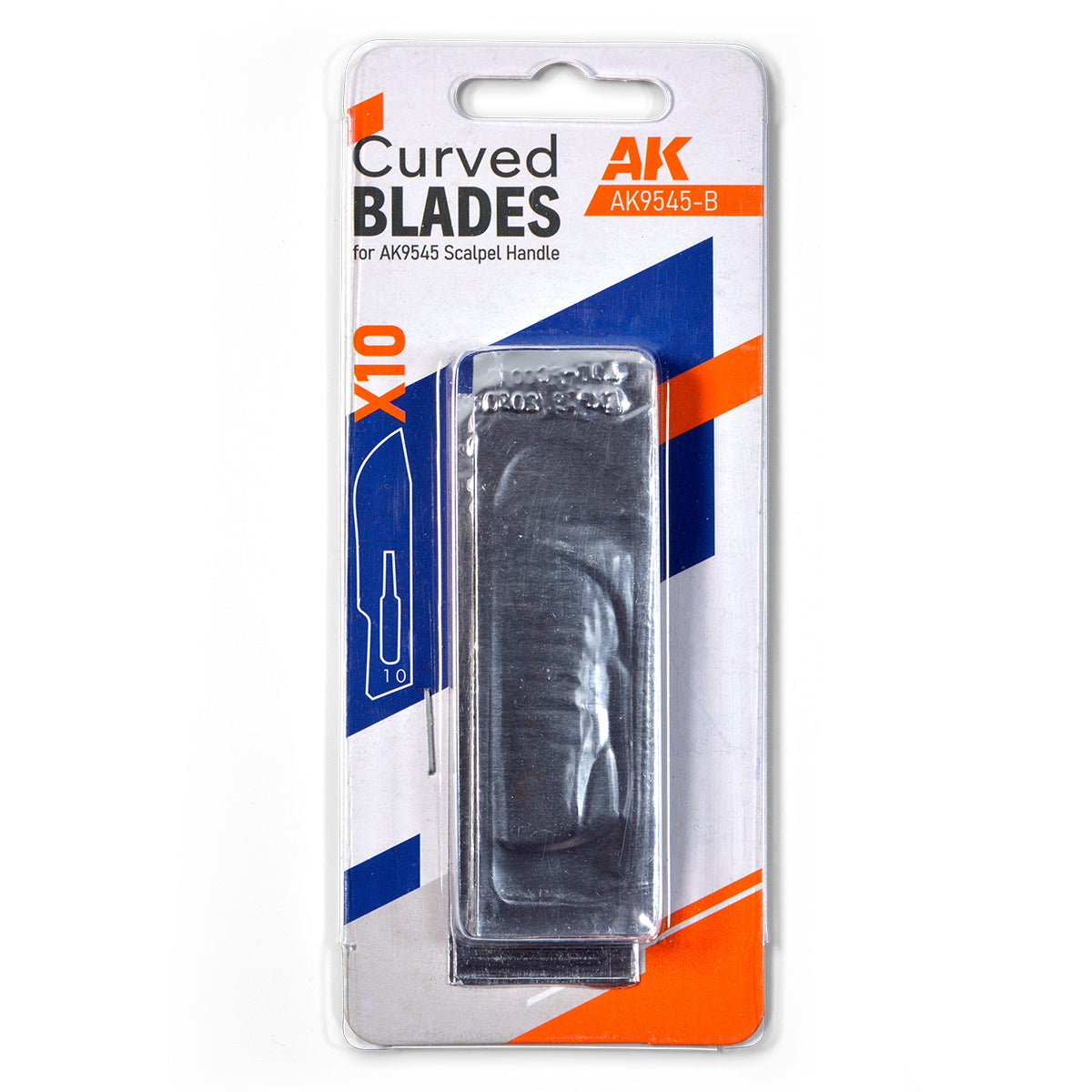 AK Interactive: Curved Blades For Ak9545 (10 Units)