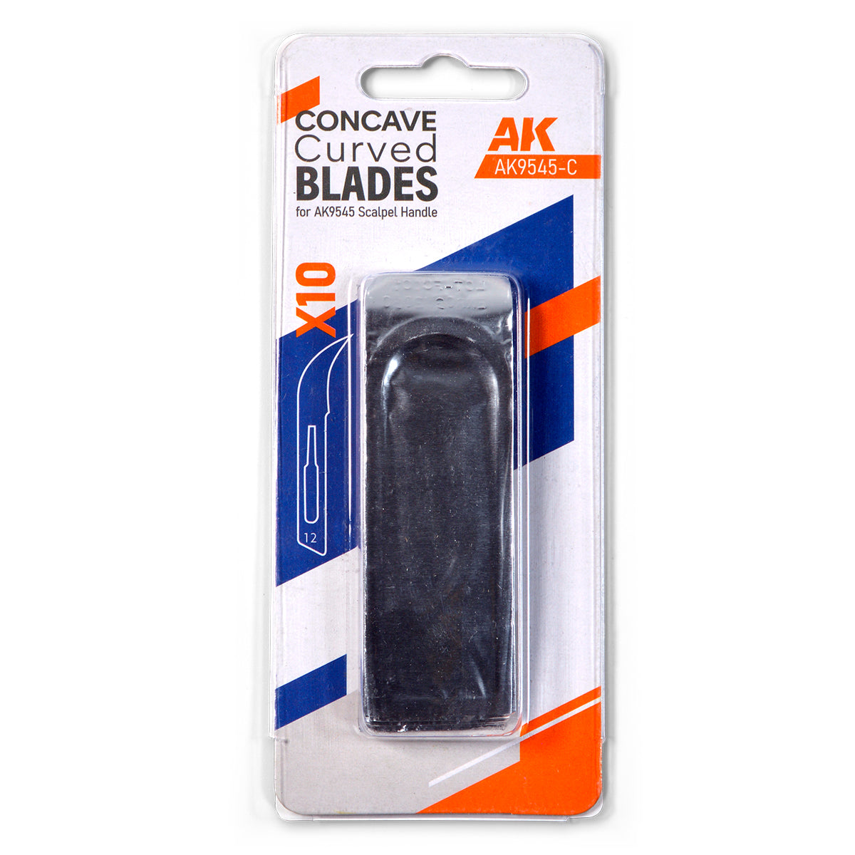 AK Interactive: Extra Curved Blades For Ak9545 (10 Units)