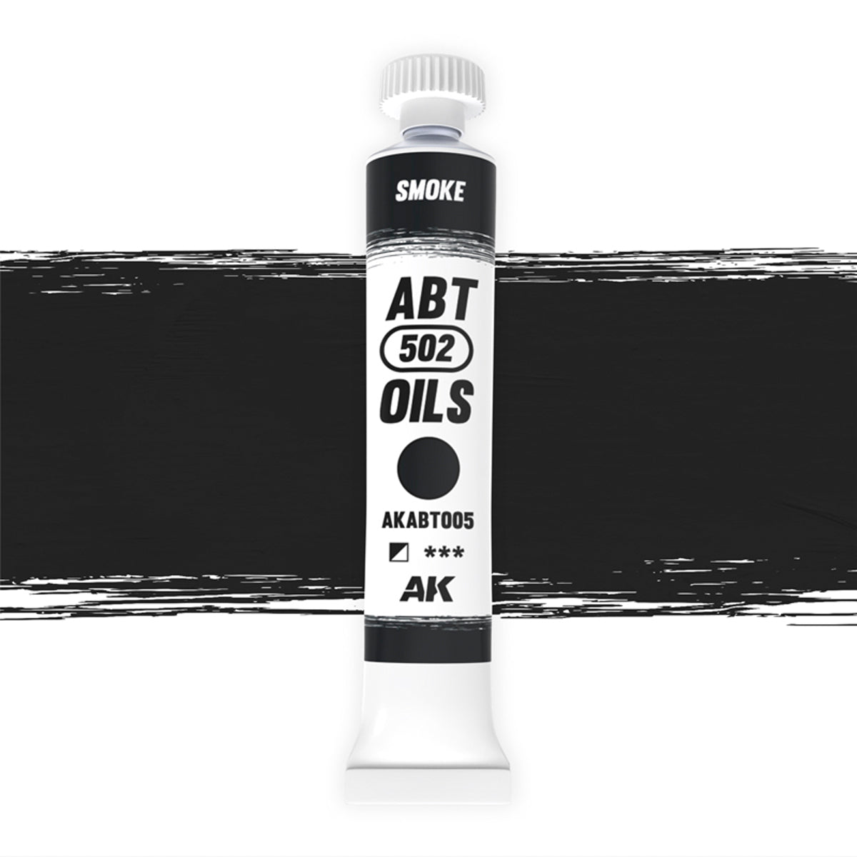 AK Interactive: Oils - Smoke 20ml - Warhaus