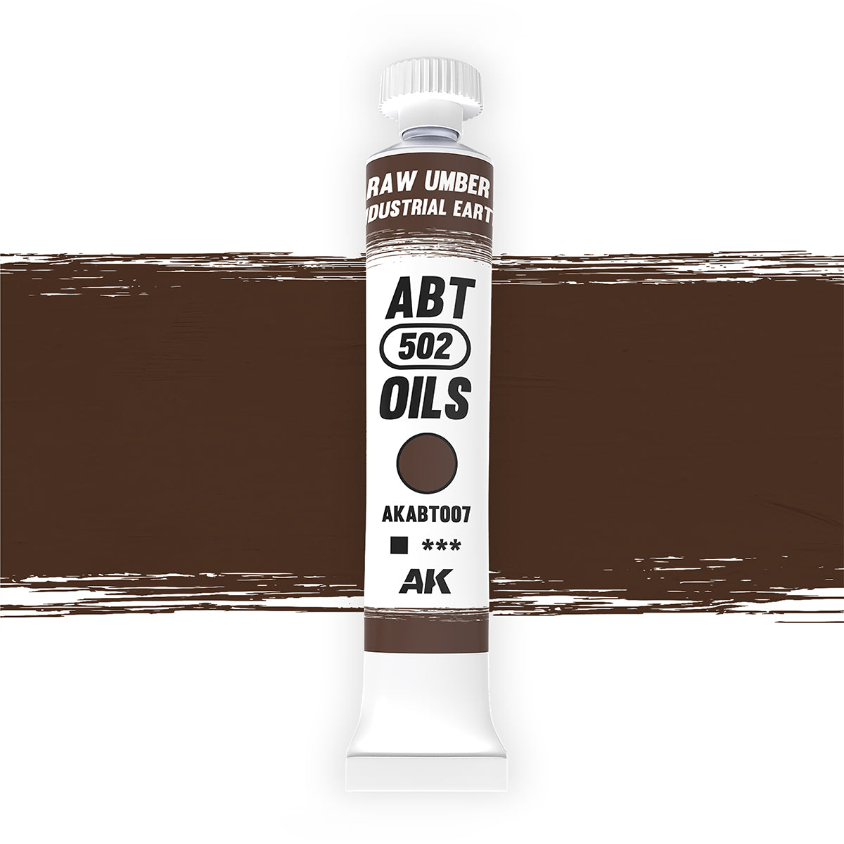 AK Interactive: Oils - Raw Umber / Industrial Earth 20ml - Warhaus