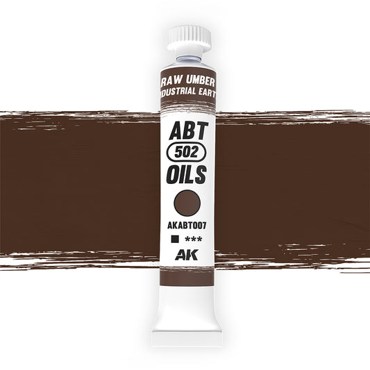 AK Interactive: Oils - Raw Umber / Industrial Earth 20ml - Warhaus