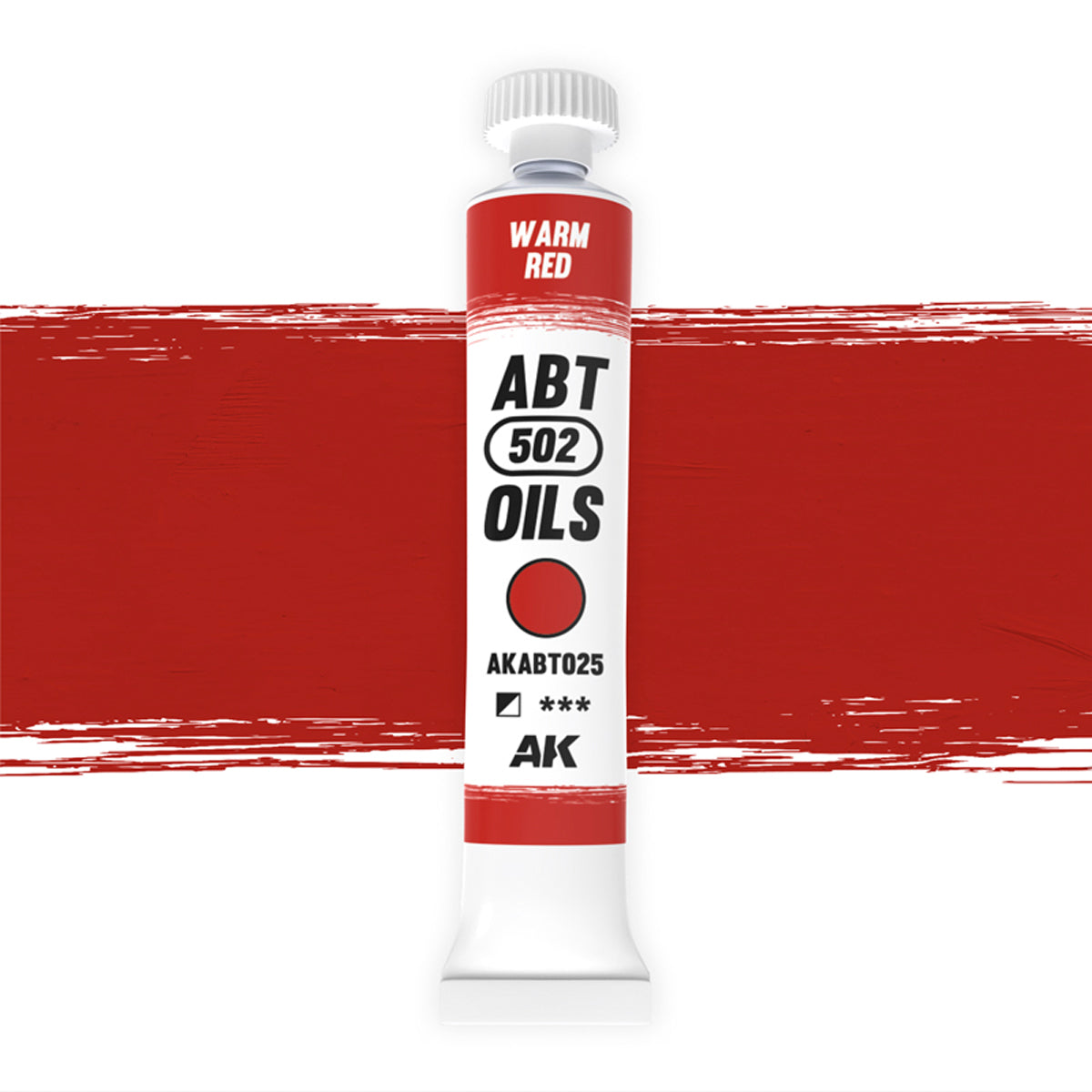 AK Interactive: Oils - Warm Red 20ml