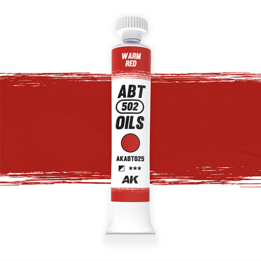 AK Interactive: Oils - Warm Red 20ml