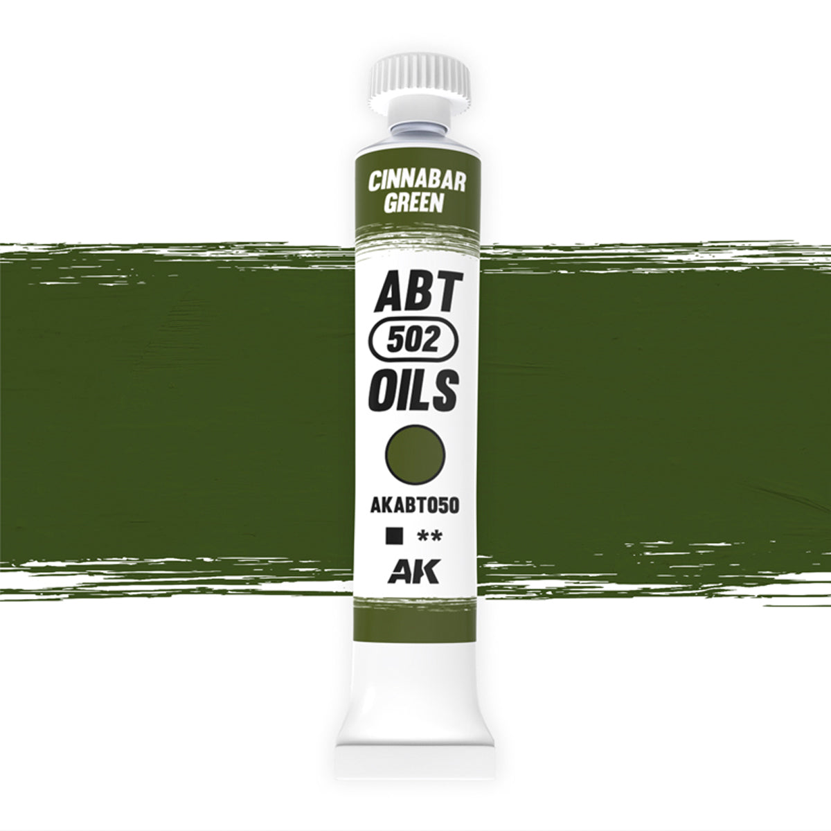 AK Interactive: Oils - Cinnabar Green 20ml