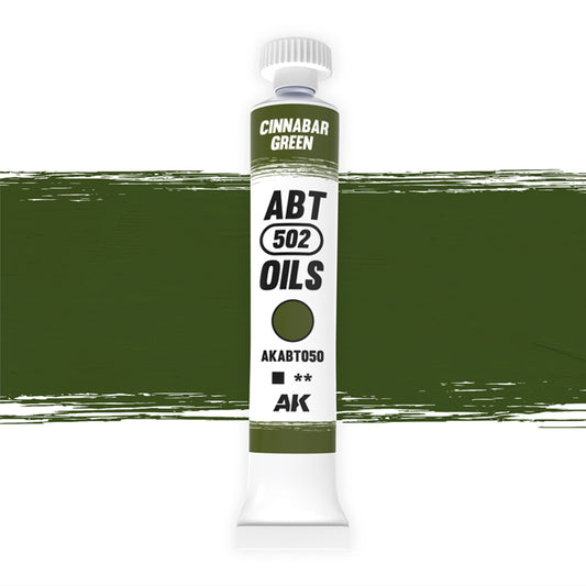 AK Interactive: Oils - Cinnabar Green 20ml