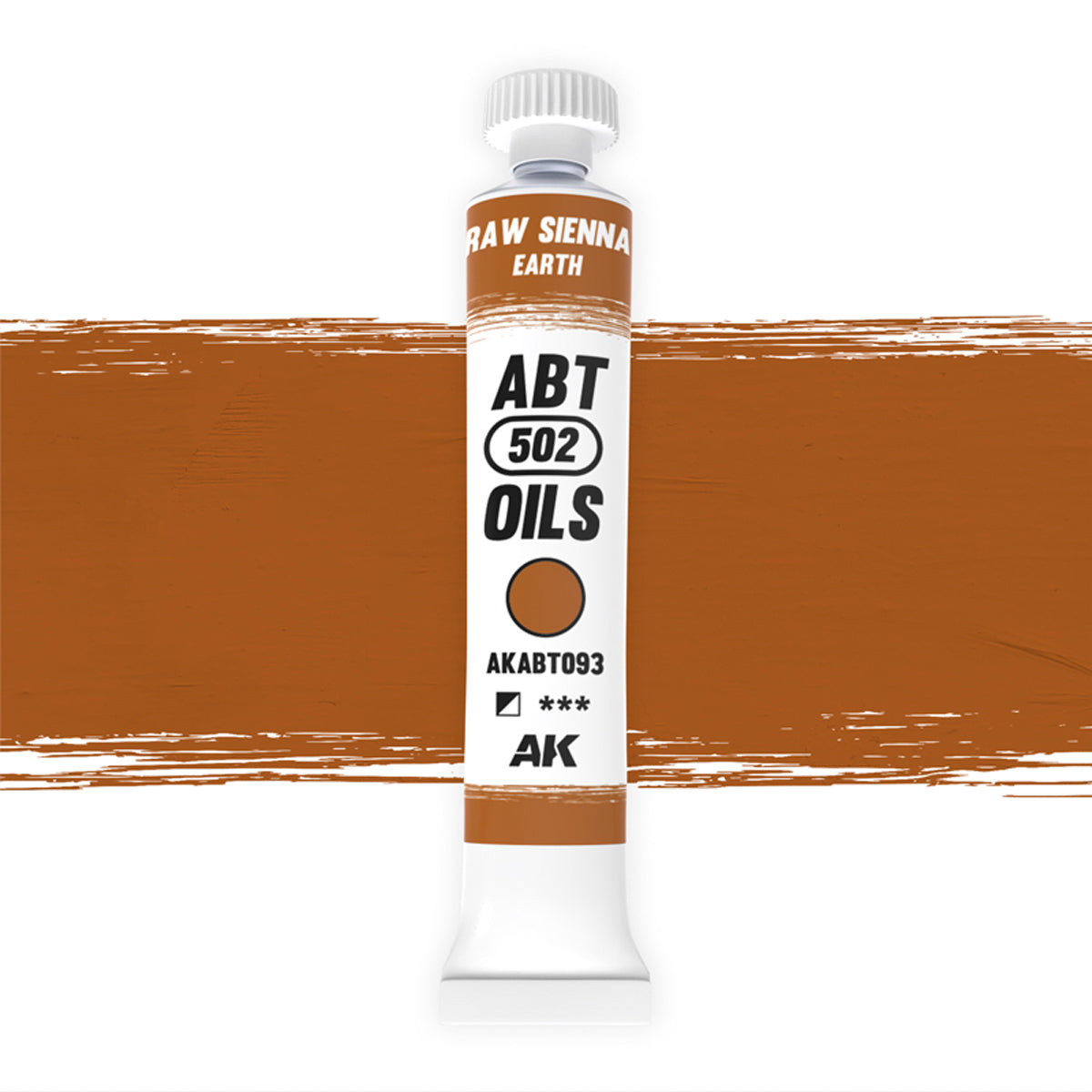 AK Interactive: Oils - Raw Sienna / Earth 20ml