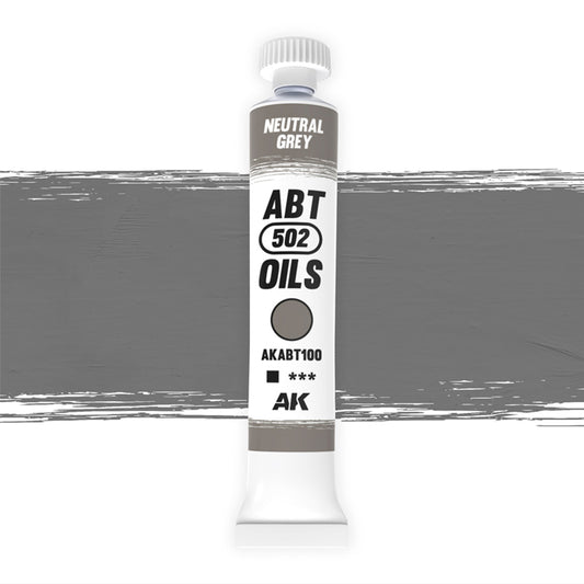 AK Interactive: Oils - Neutral Grey 20ml