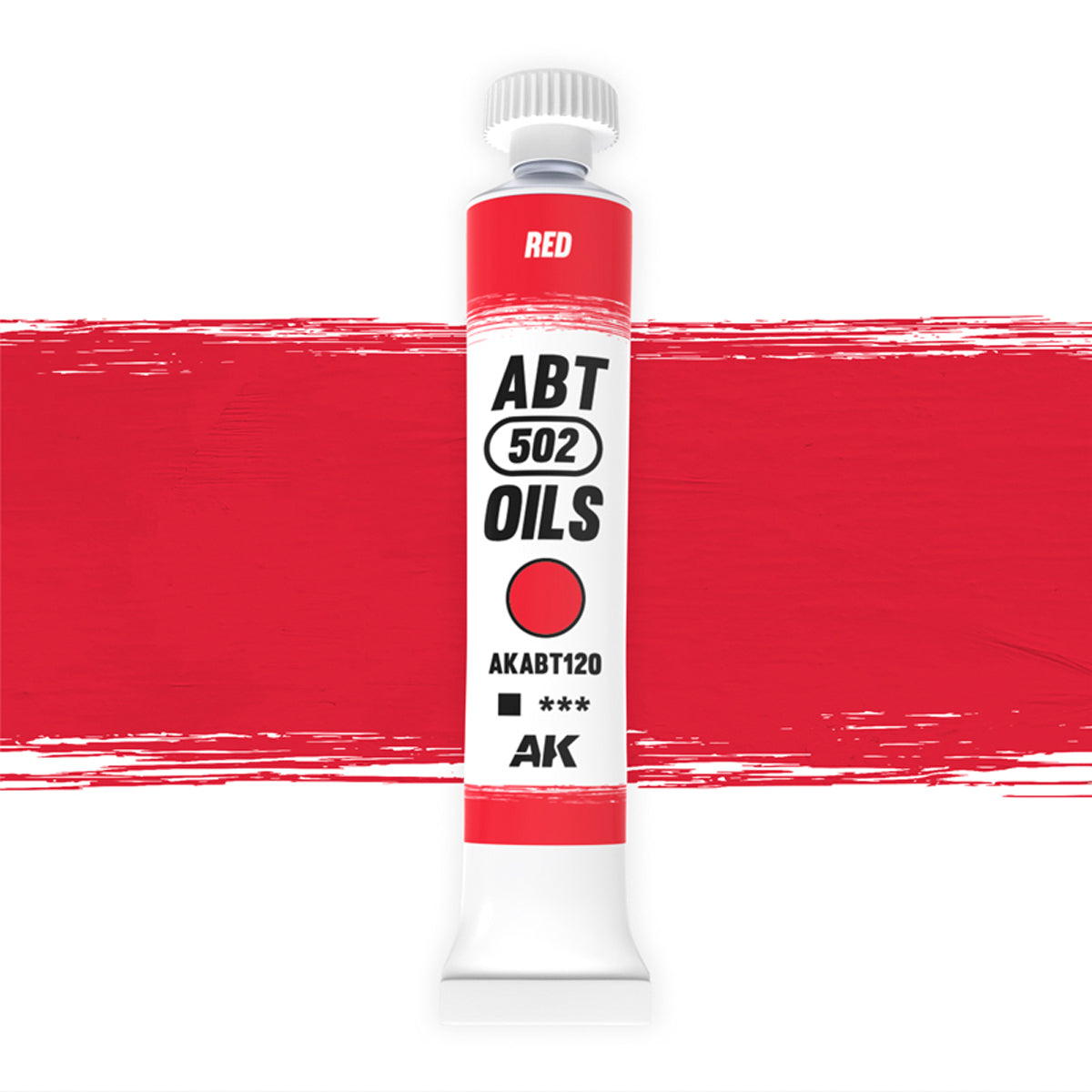 AK Interactive: Oils - Red 20ml