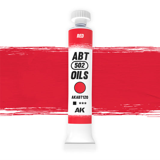 AK Interactive: Oils - Red 20ml