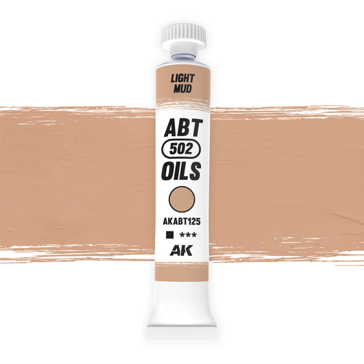 AK Interactive: Oils - Light Mud 20ml