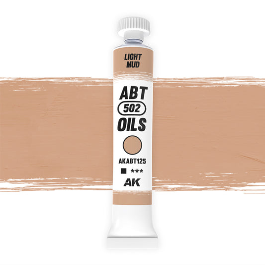 AK Interactive: Oils - Light Mud 20ml