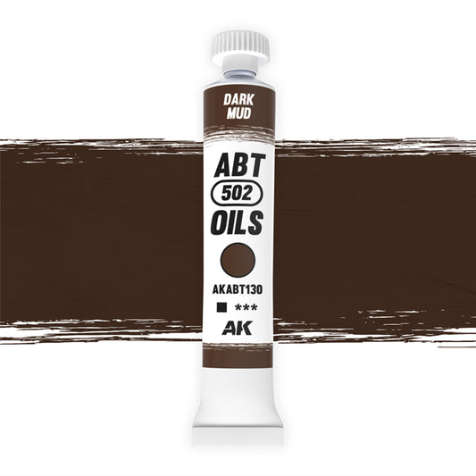 AK Interactive: Oils - Dark Mud 20ml