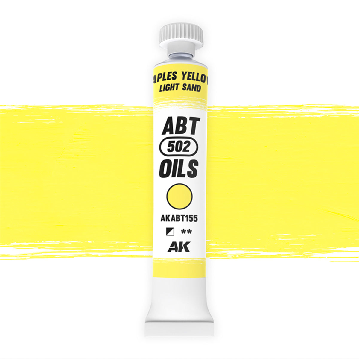 AK Interactive: Oils - Naples Yellow / Light Sand 20ml