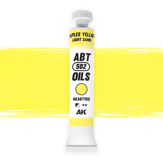 AK Interactive: Oils - Naples Yellow / Light Sand 20ml