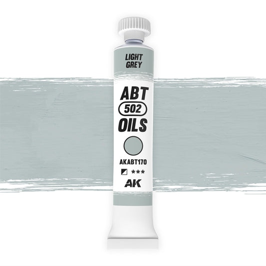 AK Interactive: Oils - Light Grey 20ml