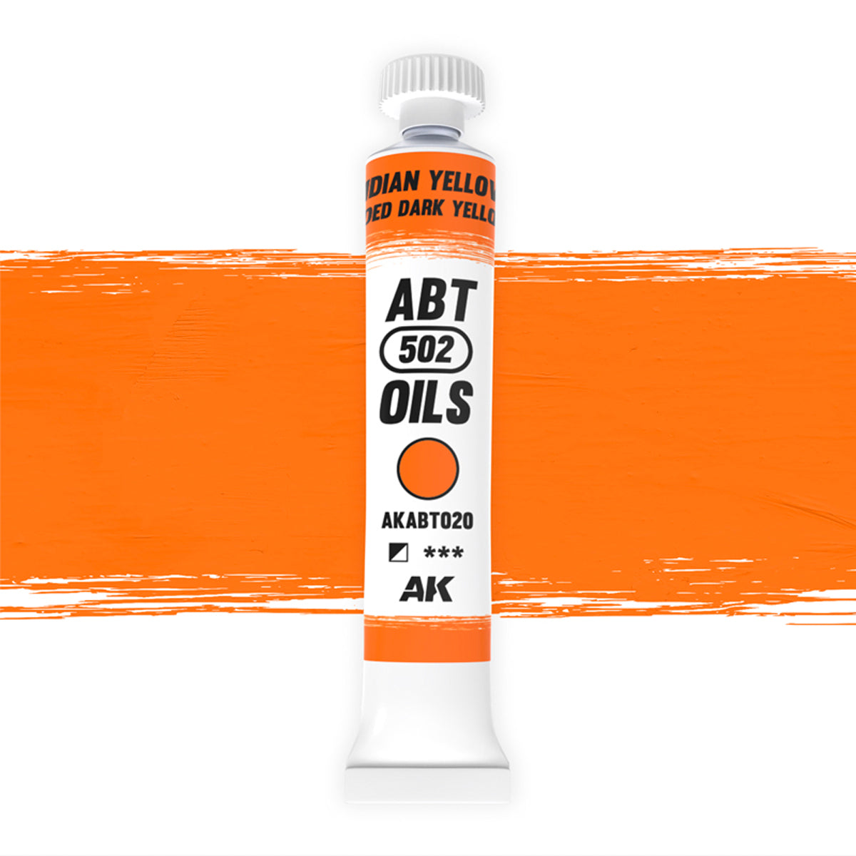 AK Interactive: Oils - Indian Yellow / Faded Dark Yellow 20ml