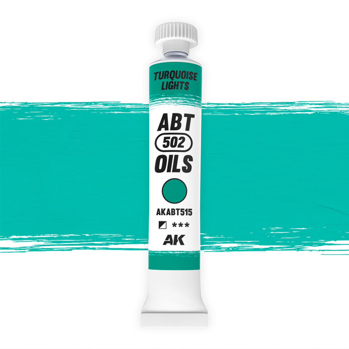AK Interactive: Oils - Turquoise Lights 20ml
