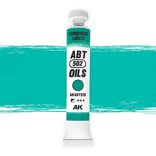 AK Interactive: Oils - Turquoise Lights 20ml