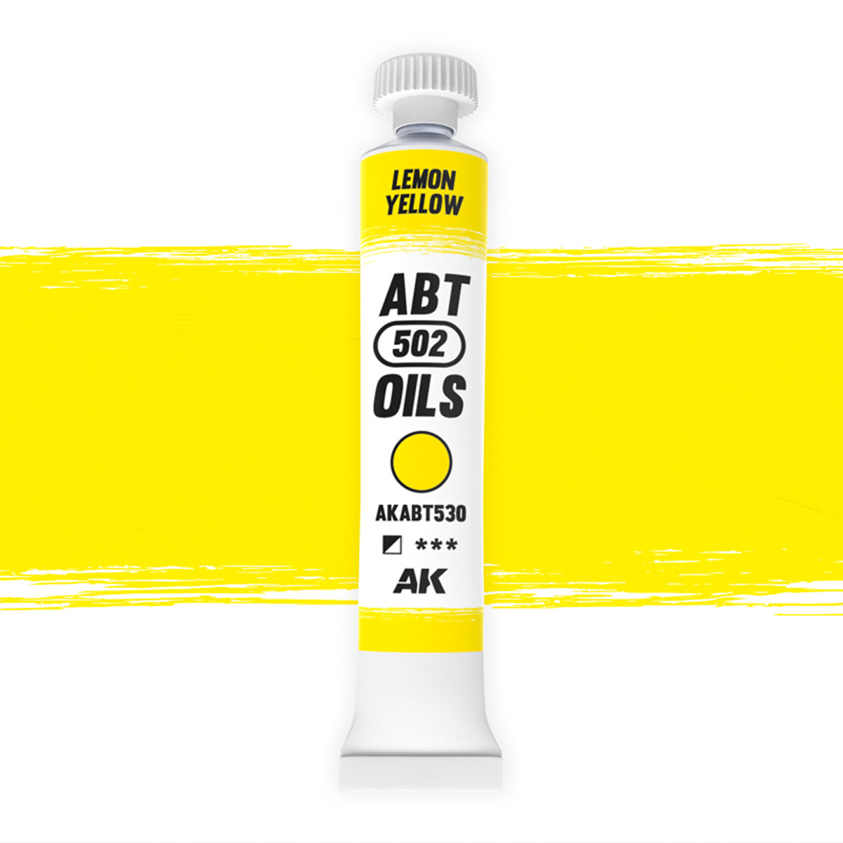 AK Interactive: Oils - Lemon Yellow 20ml