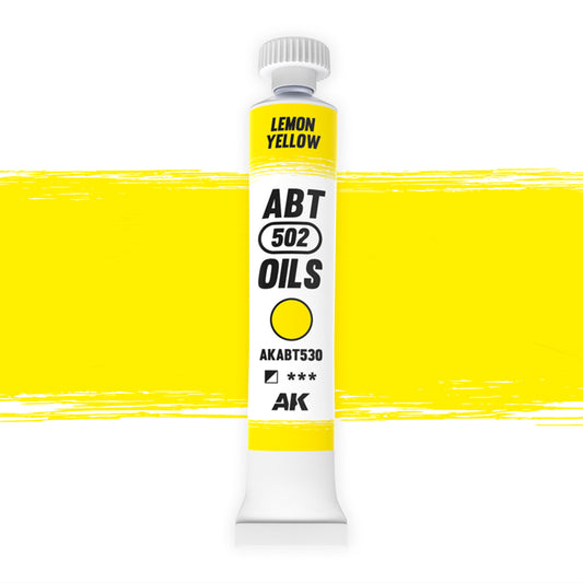 AK Interactive: Oils - Lemon Yellow 20ml