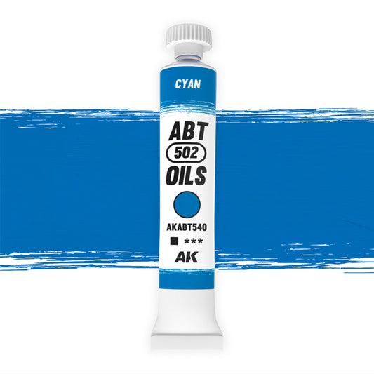 AK Interactive: Oils - Cyan 20ml
