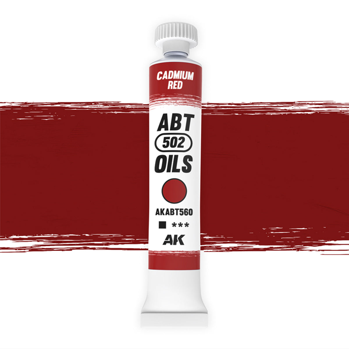AK Interactive: Oils - Cadmium Red 20ml