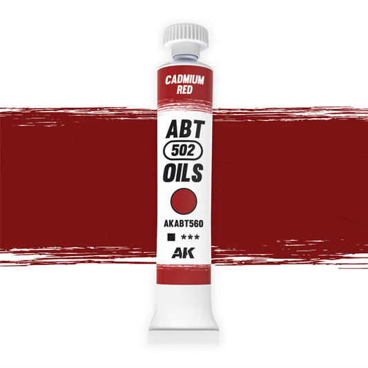 AK Interactive: Oils - Cadmium Red 20ml