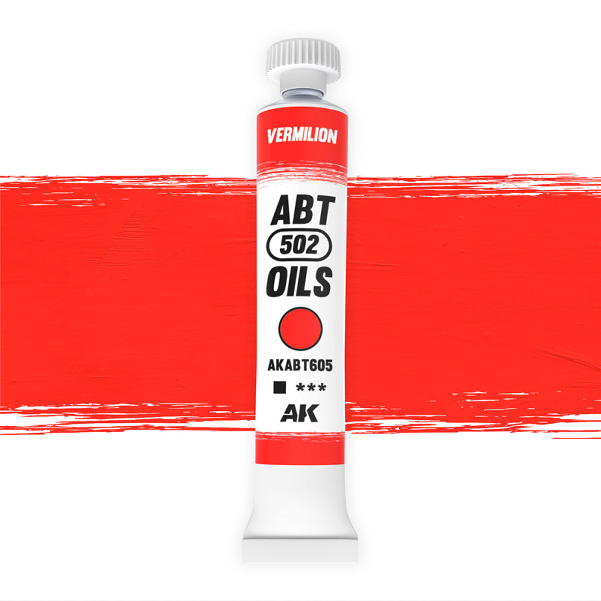 AK Interactive: Oils - Vermilion 20ml