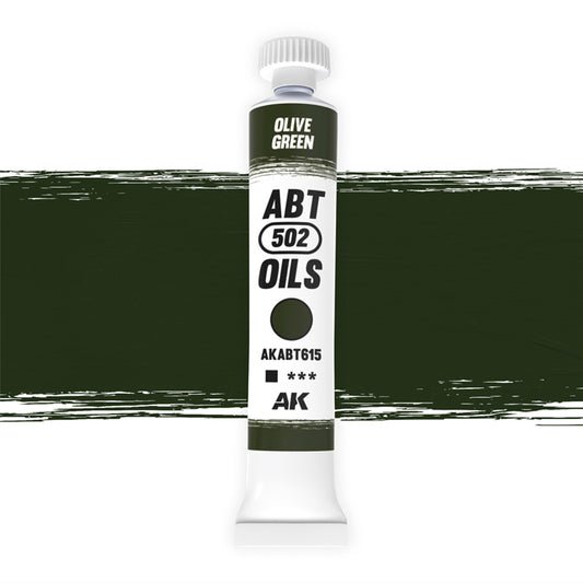 AK Interactive: Oils - Olive Green 20ml