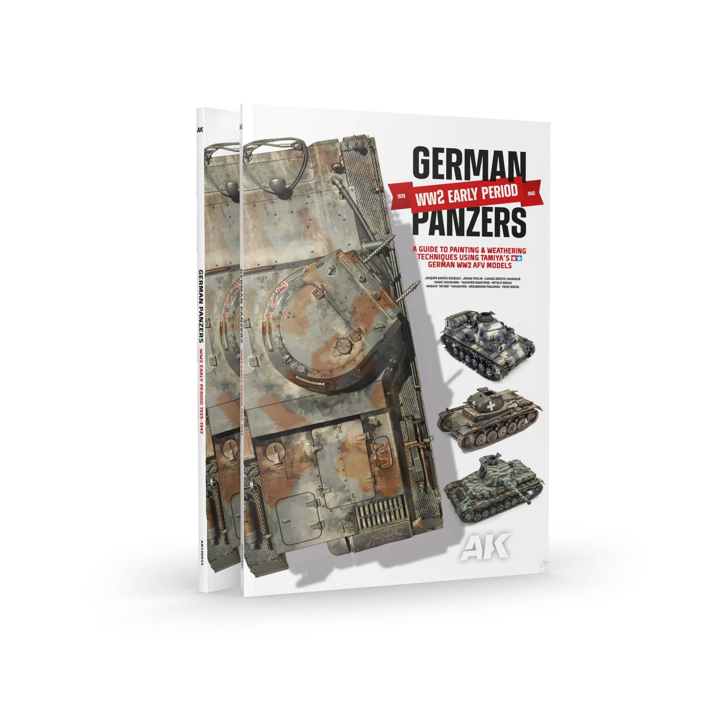 AK Interactive: German Panzers WW2 Early Period 1939-1942