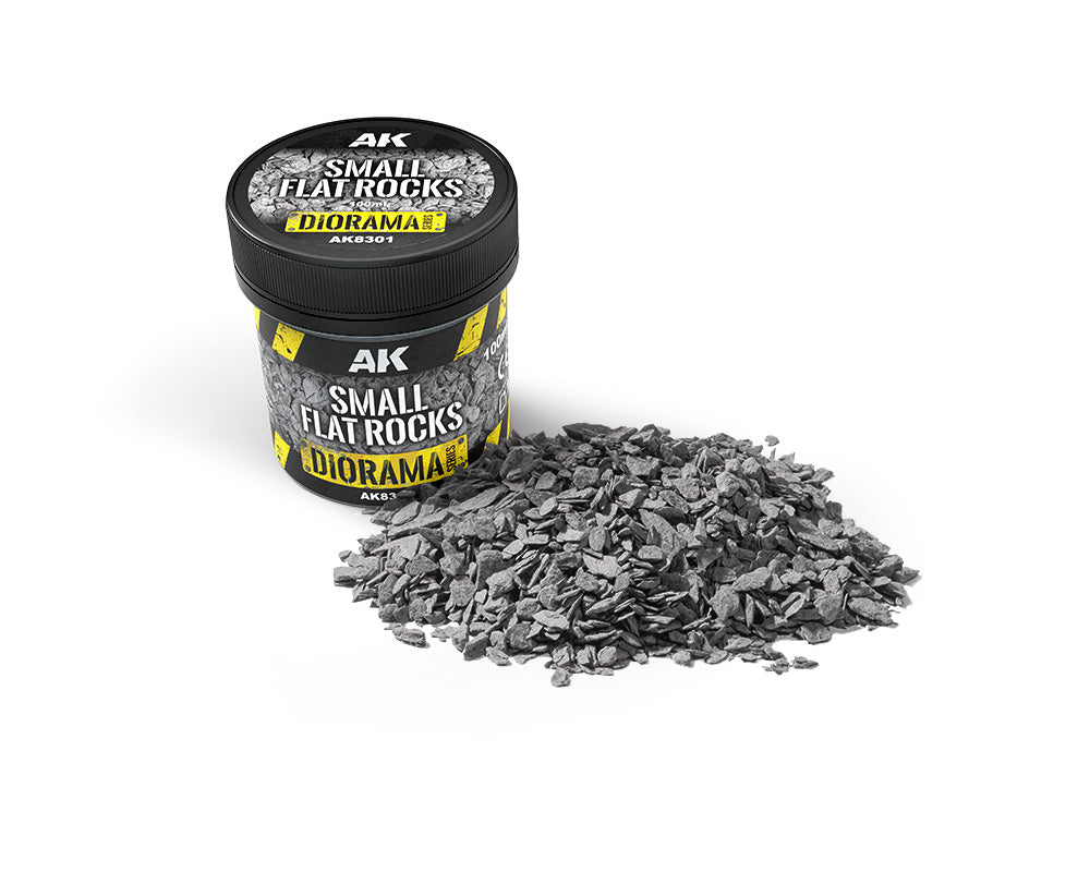 AK Interactive: Small Flat Rocks 100Ml - Warhaus