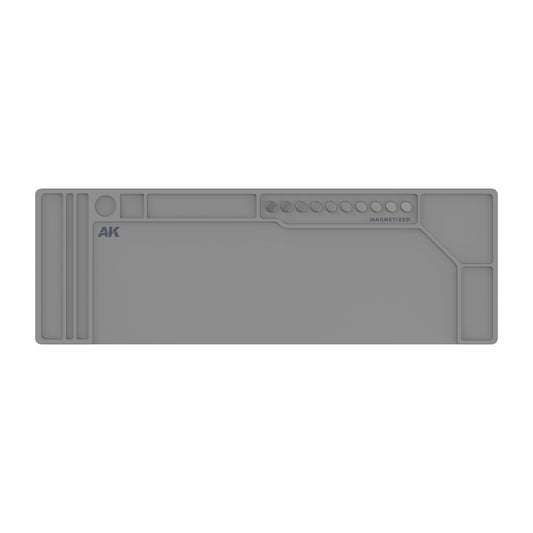 AK Interactive: Silicone Tablecloth Grey 88,50 X 30 Cm - Warhaus