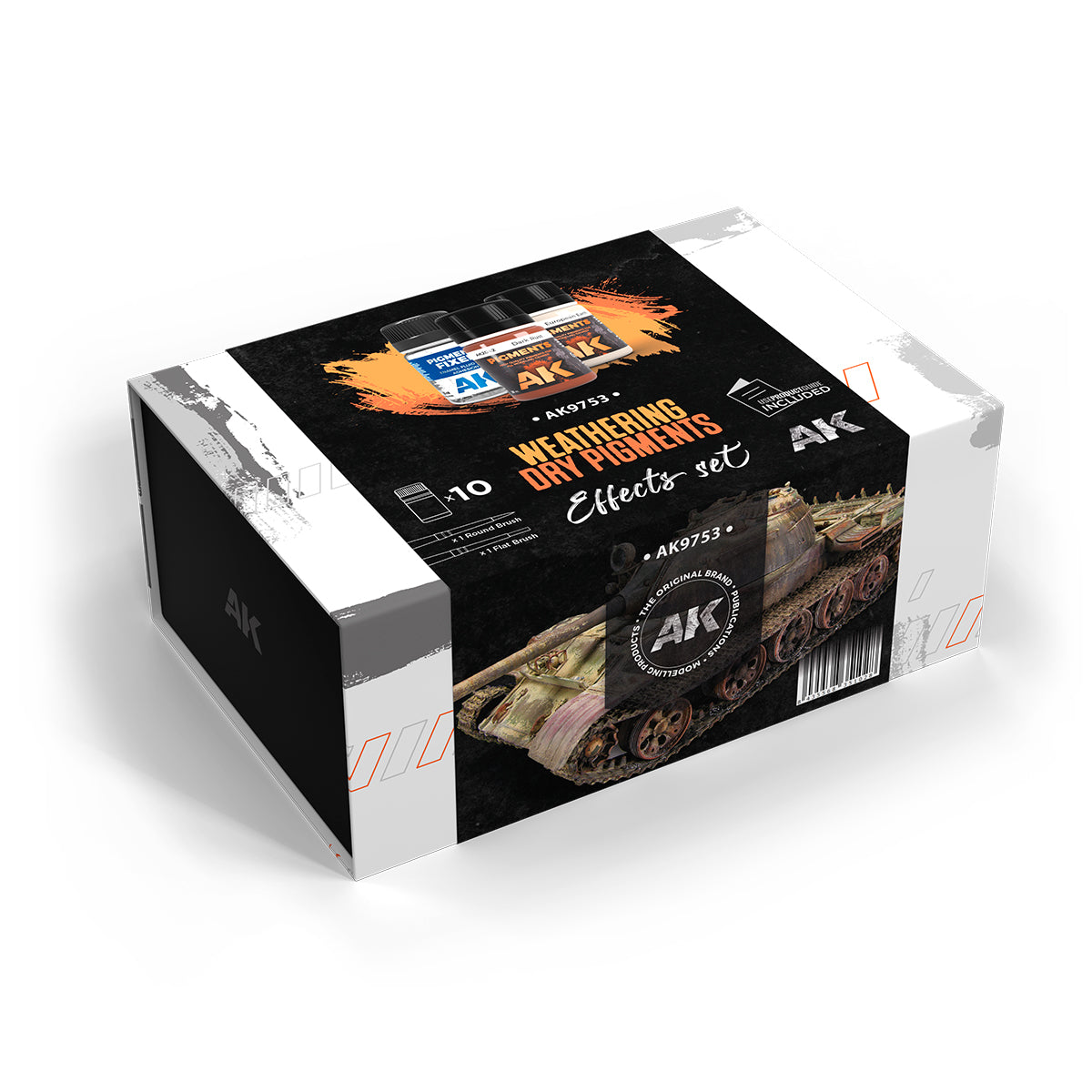 Ak-Interactive: Weathering Dry Pigments