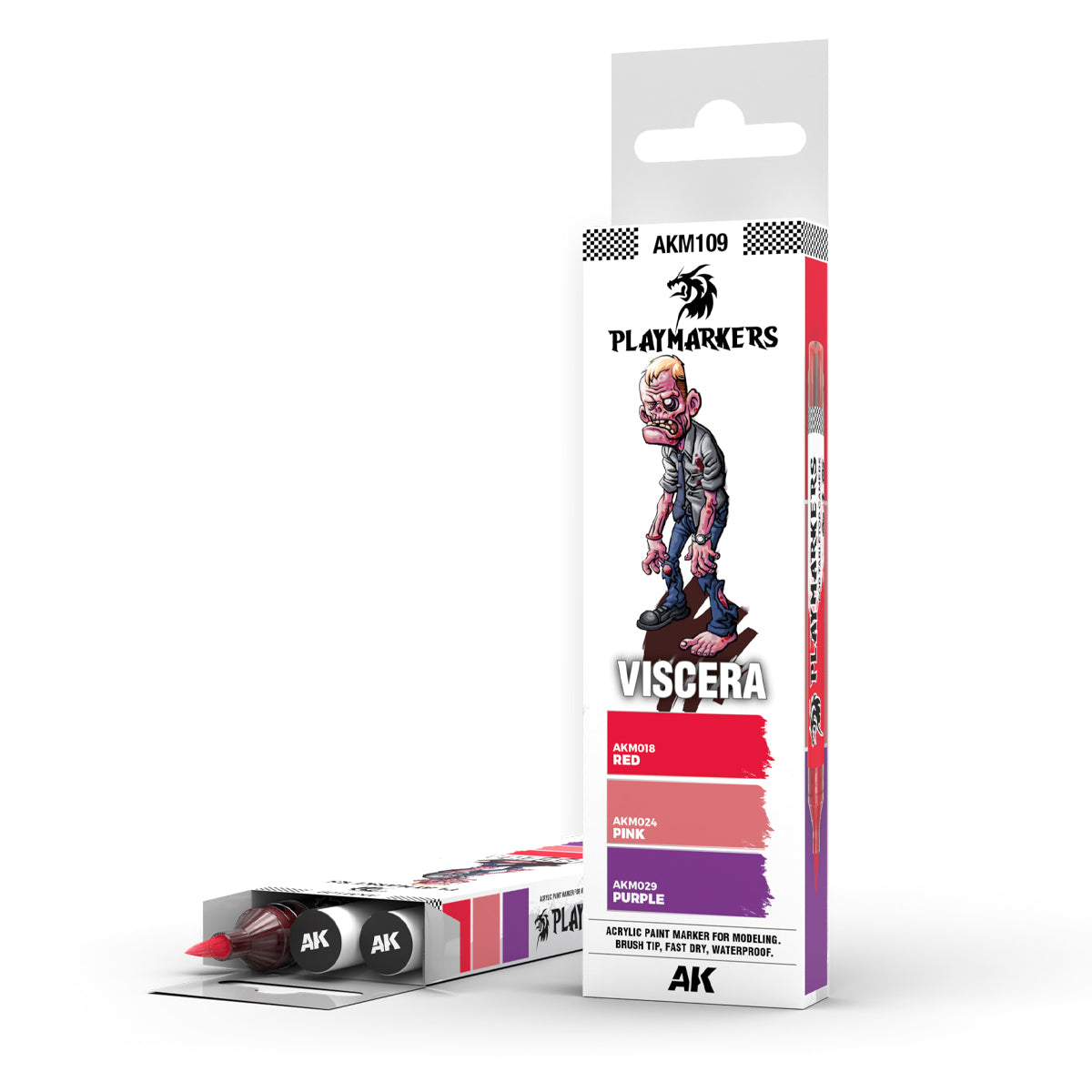 AK Interactive: Playmarkers Set - Viscera (3 Markers)