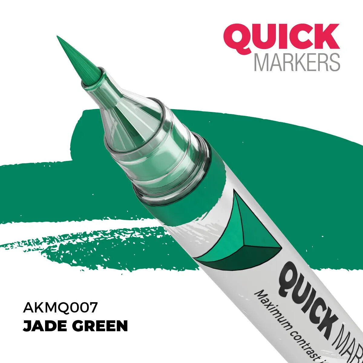 AK Interactive Quick Marker: Jade Green