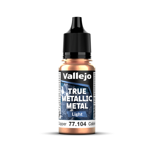 Vallejo True Metallic Metal: Light - Ancient Copper 18 ml