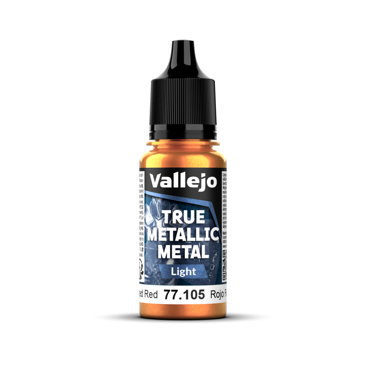 Vallejo True Metallic Metal: Light - Forged Red 18 ml - Warhaus
