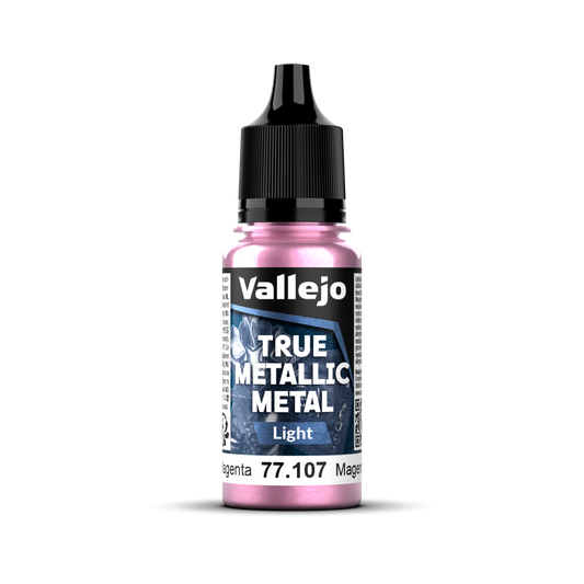 Vallejo True Metallic Metal: Light - Crimson Magenta 18 ml - Warhaus