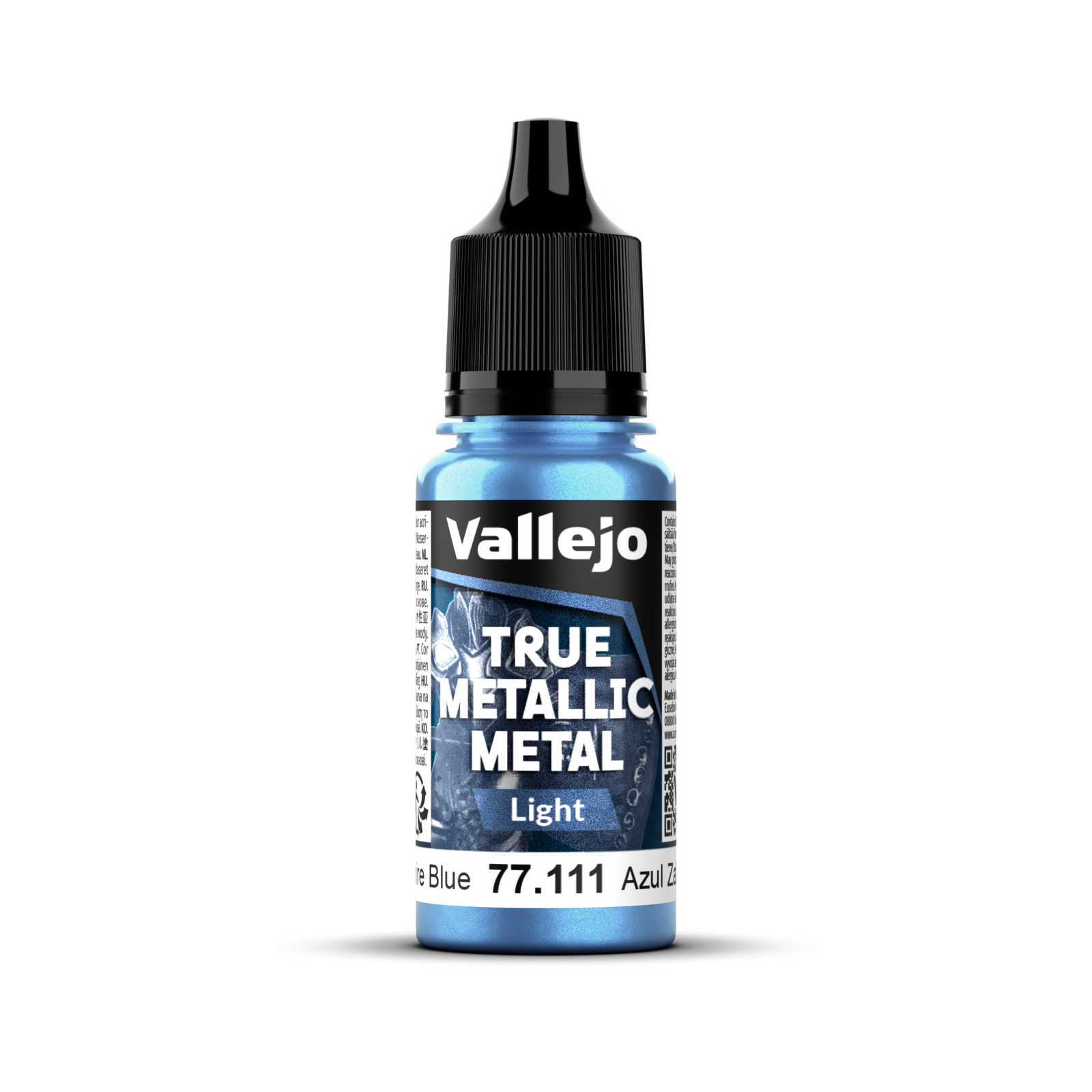 Vallejo True Metallic Metal: Light - Sapphire Blue 18 ml