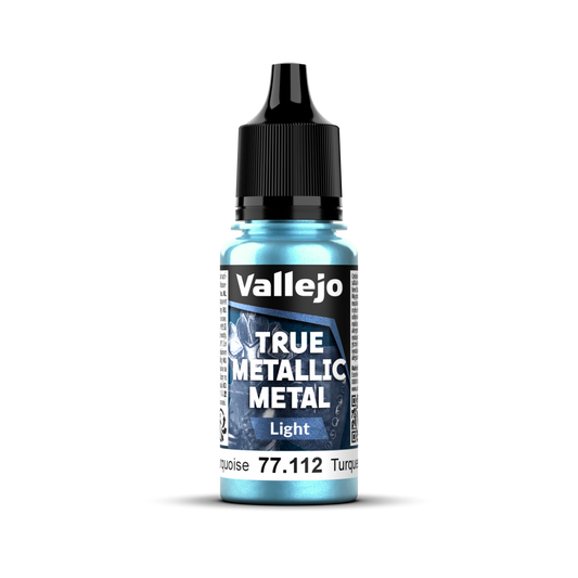 Vallejo True Metallic Metal: Light - Hydra Turquoise 18 ml