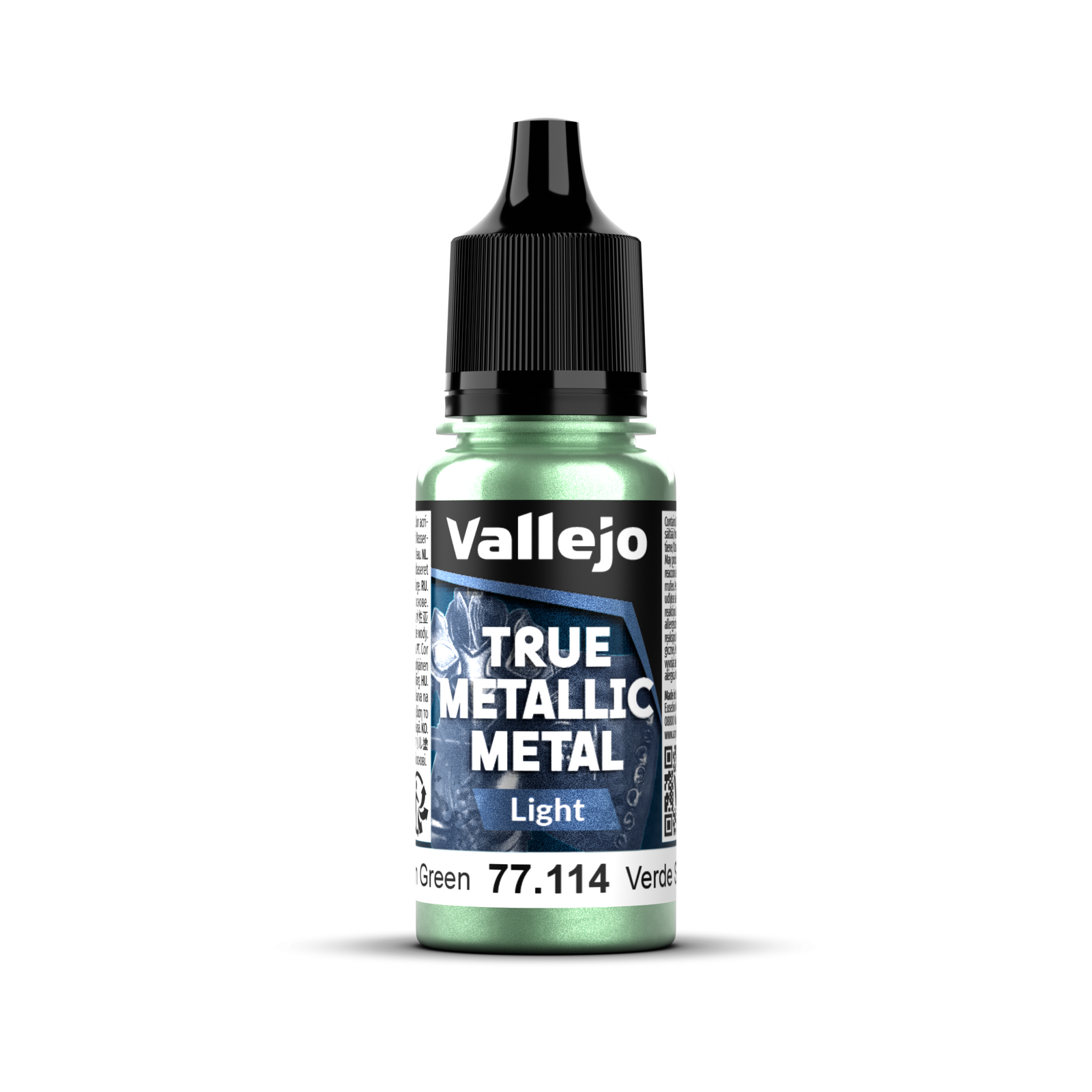 Vallejo True Metallic Metal: Light - Dusken Green 18 ml