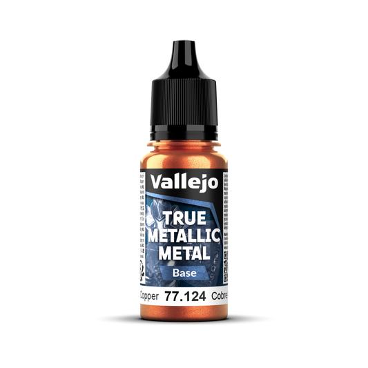Vallejo True Metallic Metal: Base - Ancient Copper 18 ml