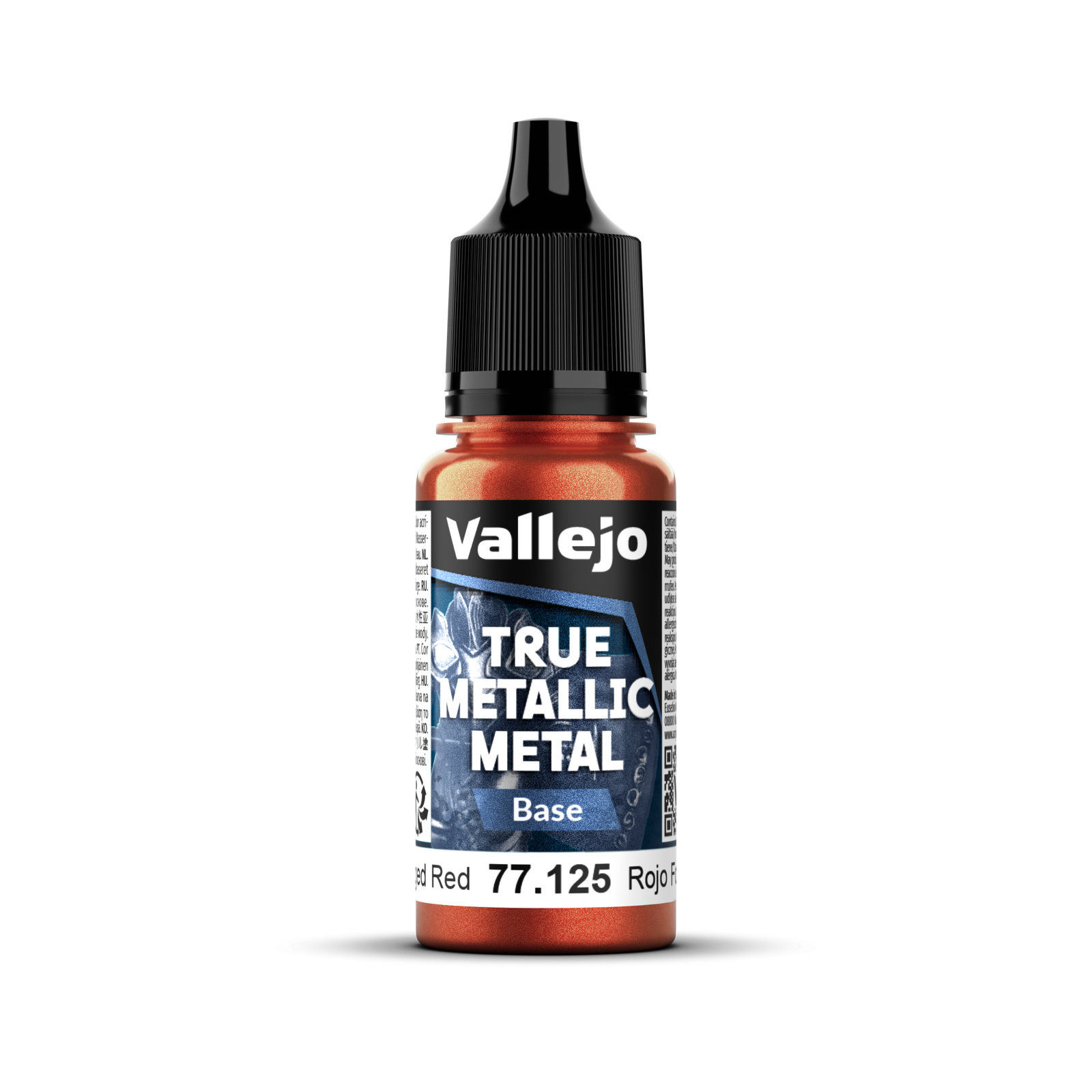 Vallejo True Metallic Metal: Base - Forged Red 18 ml