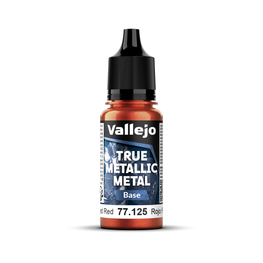 Vallejo True Metallic Metal: Base - Forged Red 18 ml