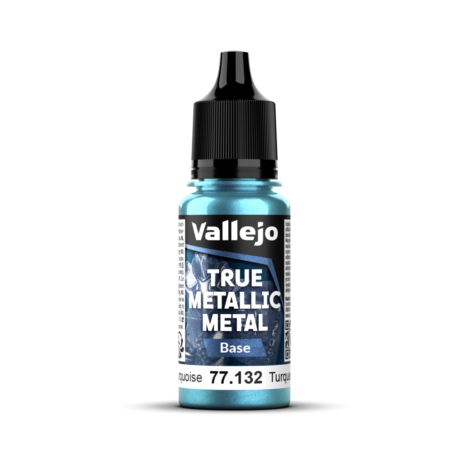 Vallejo True Metallic Metal: Base - Hydra Turquoise 18 ml