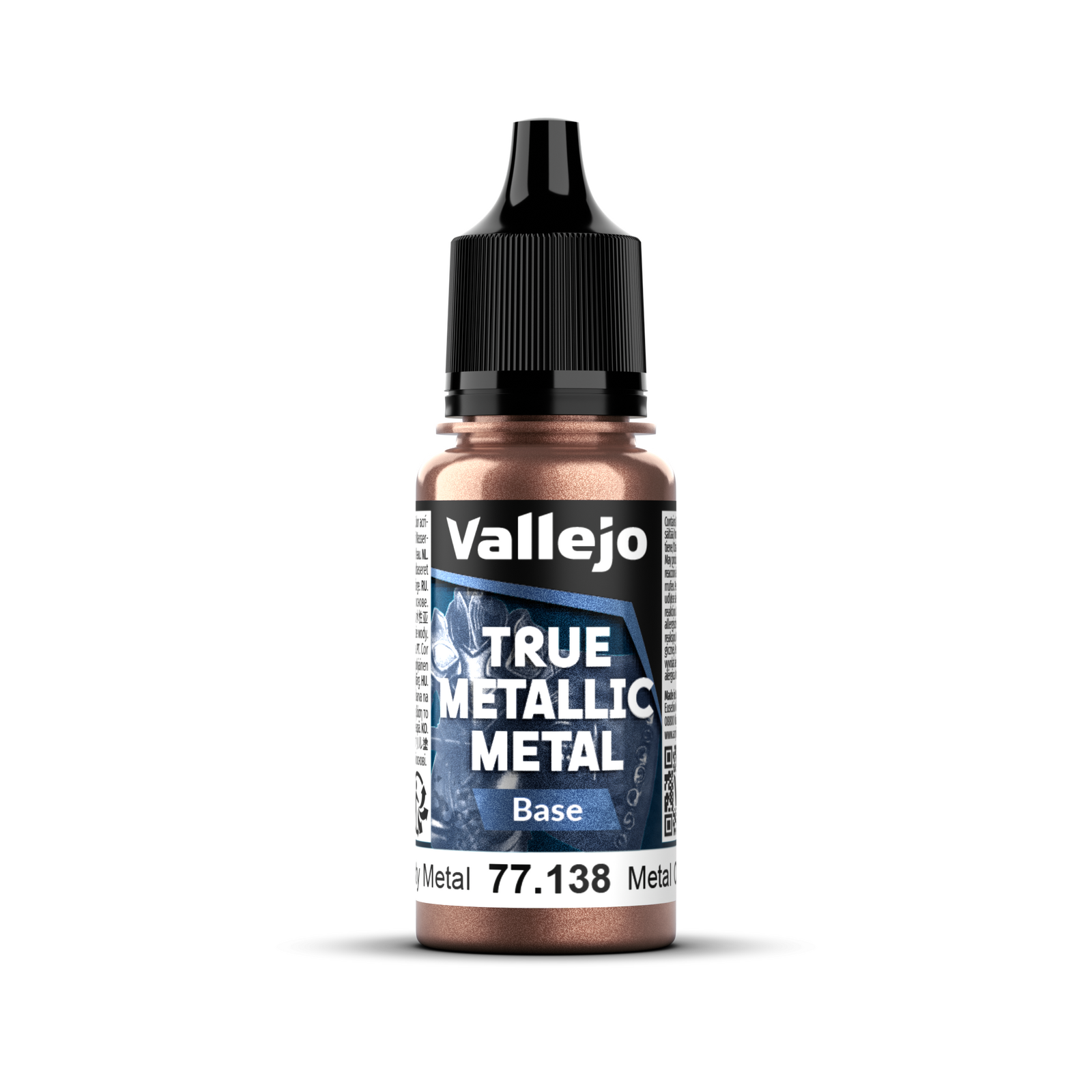 Vallejo True Metallic Metal: Base - Rusty Metal 18 ml