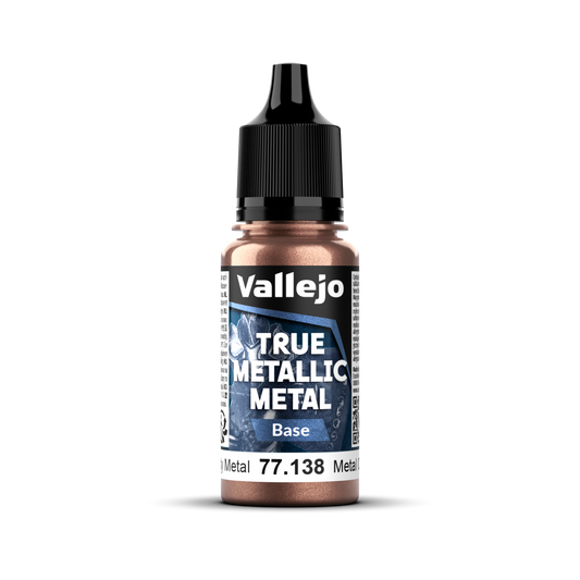 Vallejo True Metallic Metal: Base - Rusty Metal 18 ml