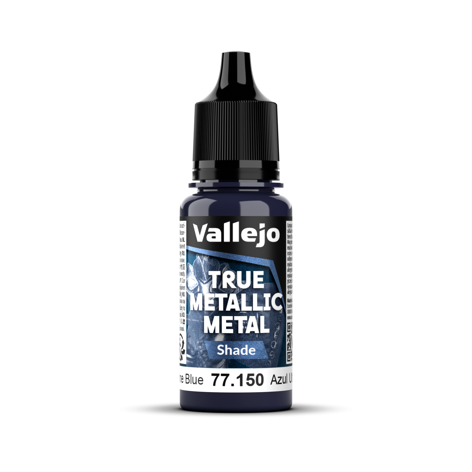 Vallejo True Metallic Metal: Shade - Ultramarine Blue 18 ml