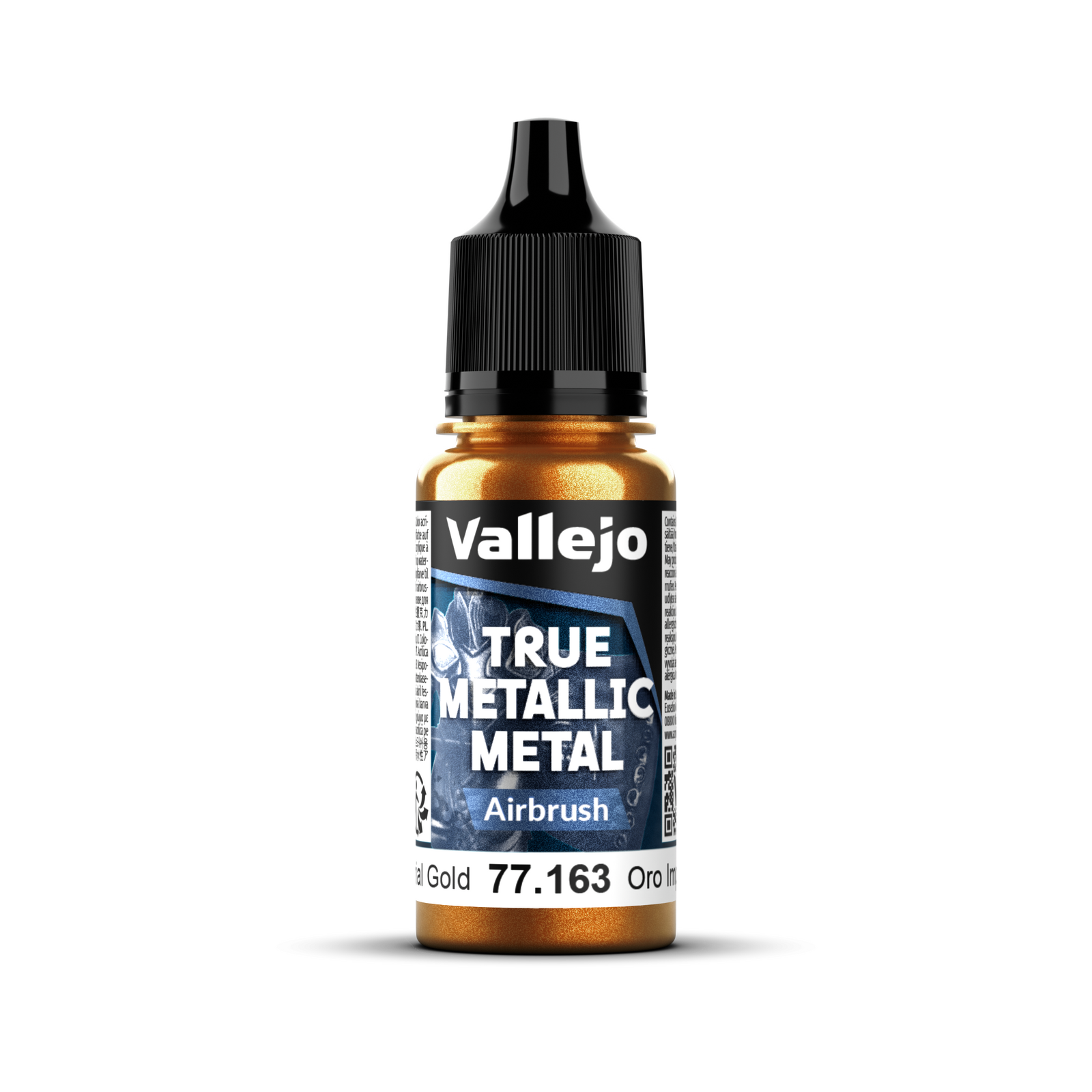 Vallejo True Metallic Metal: Airbrush - Imperial Gold 18 ml